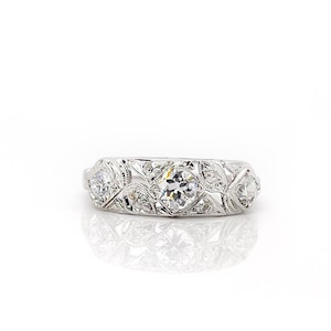 Vintage Old European, Transitional, and Single Cut Diamond Ring, 0.70 cts, 14K