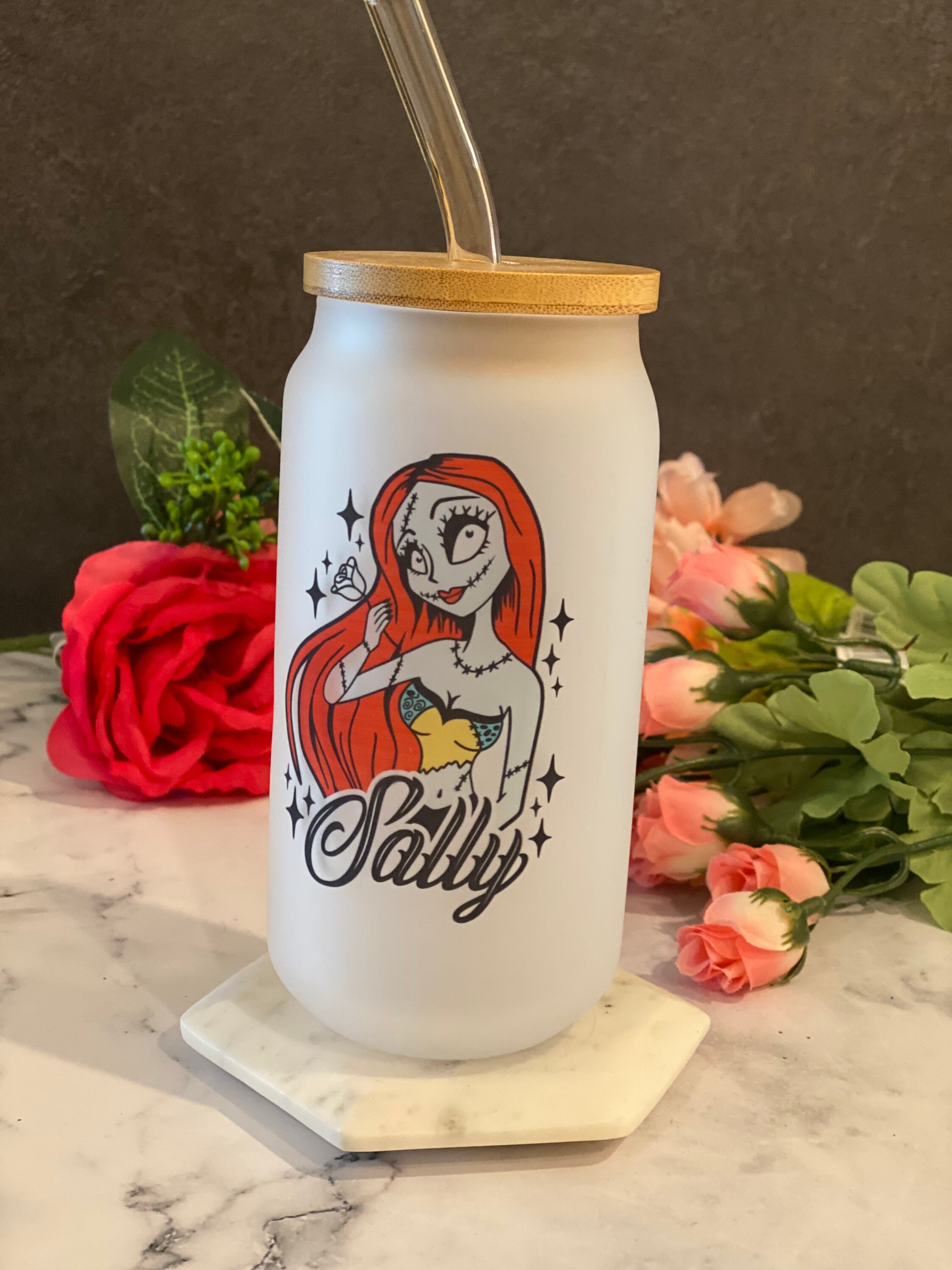 18oz Beer Can Glass// 18 Oz Frosted Beer Can Glass// Etsy