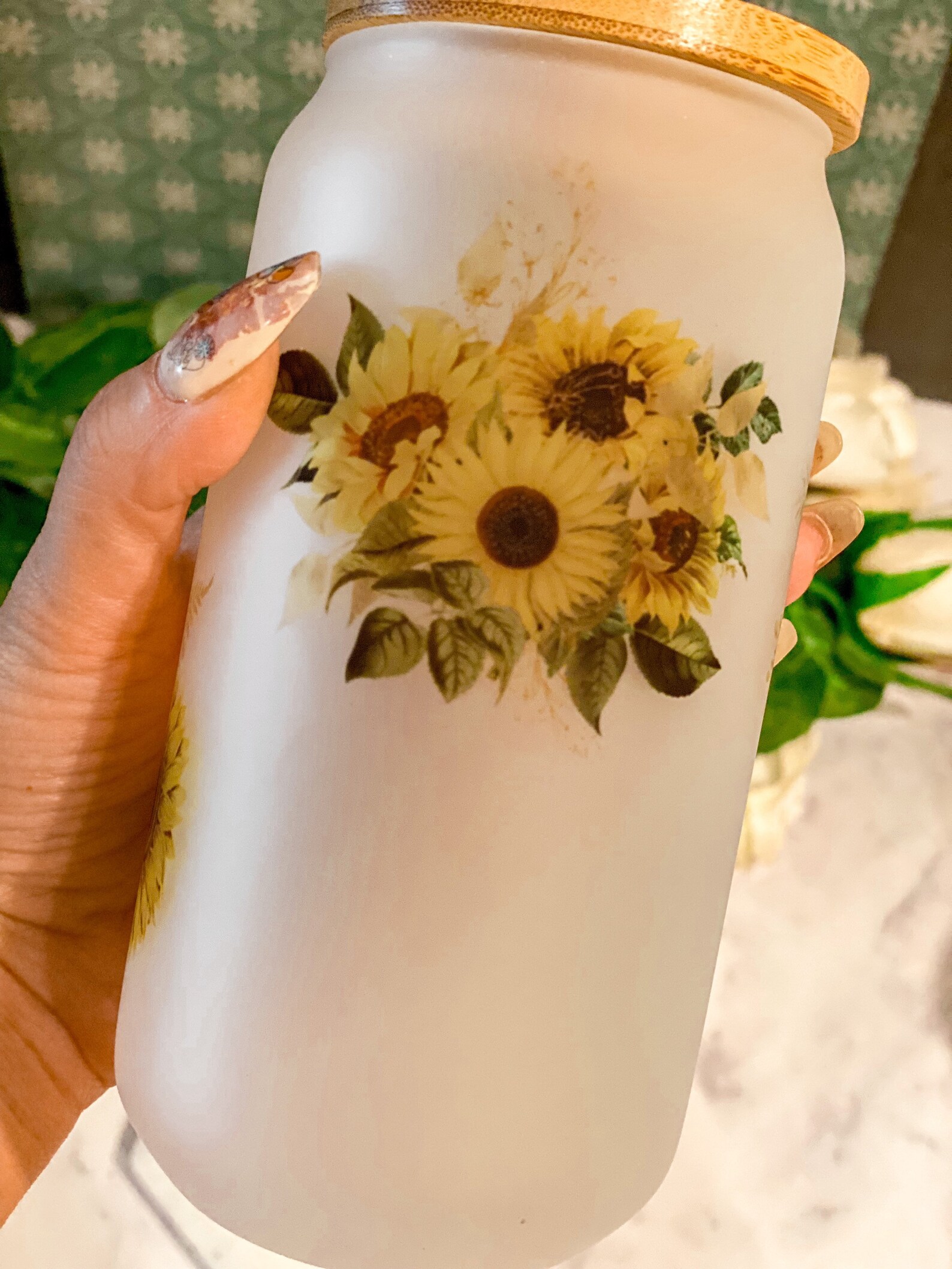 18oz Beer Can Glass// Sublimation Glass// Frosted Beer Can Etsy