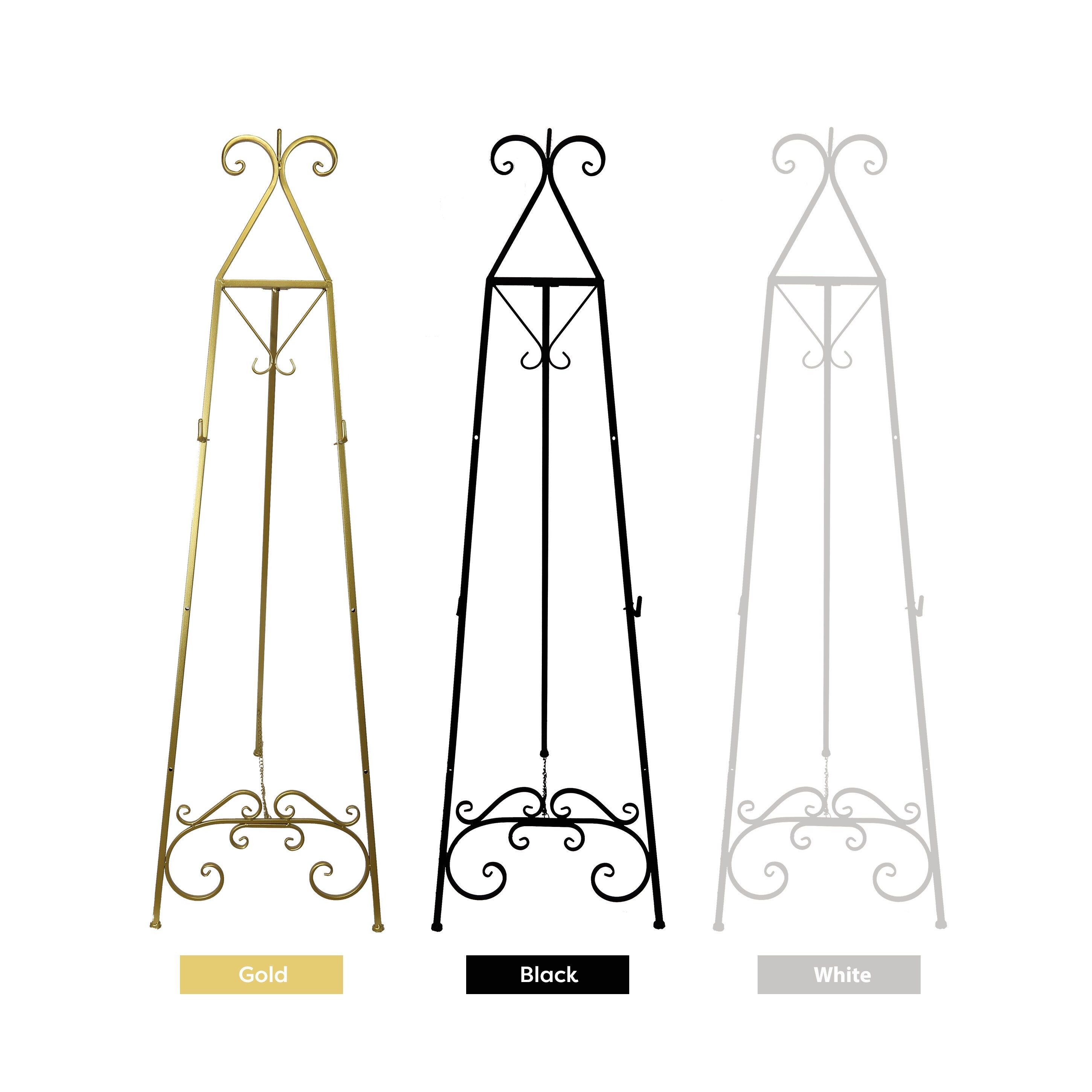 Metal Wedding Sign Easel: Adjustable Height Floor Stand - Etsy