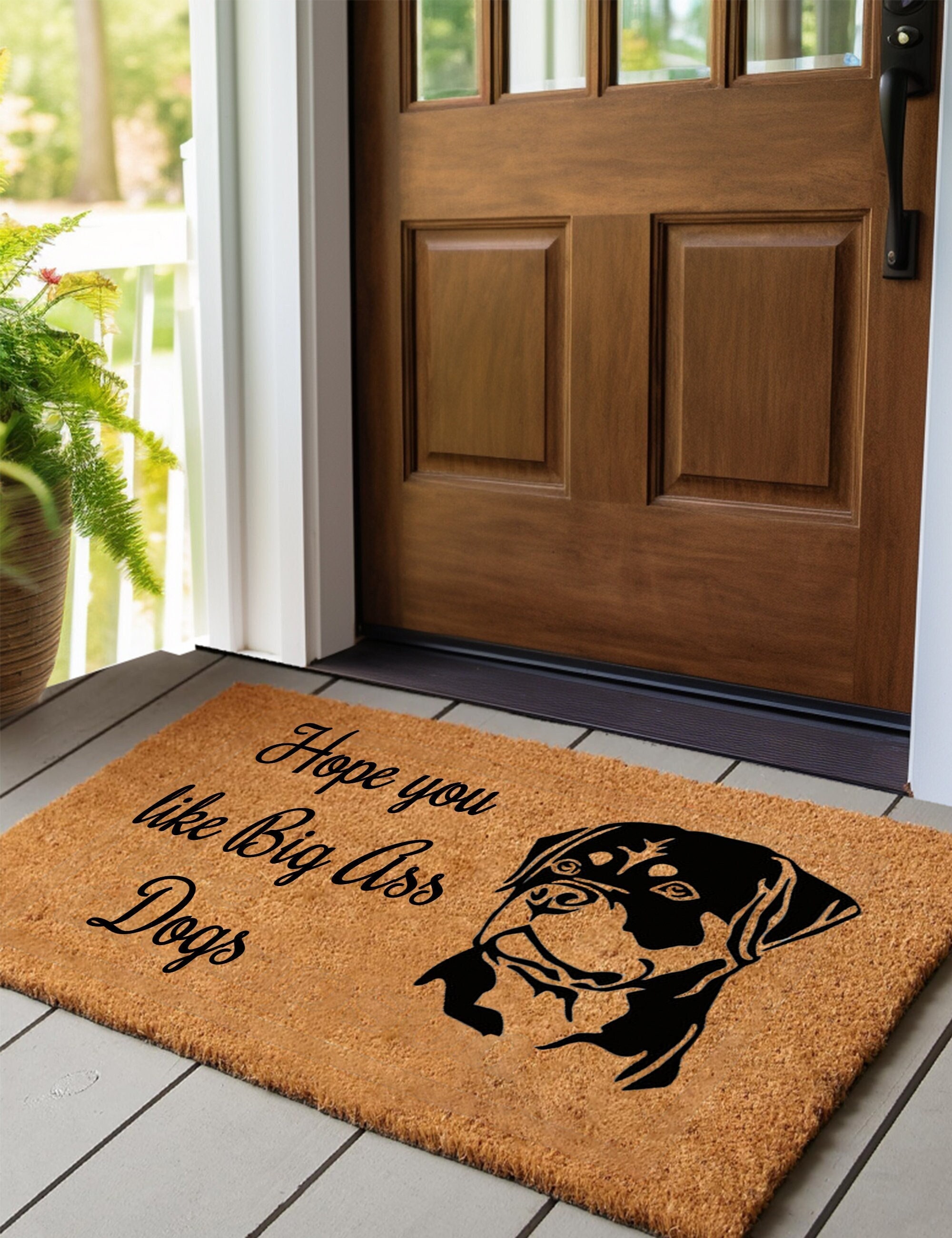 Christmas Dog Doormat Doormat for Outdoor and Indoor Entrance Dog Rug Dog Mat Funny Dog Doormat Christmas Dog Lover Gift Etsy