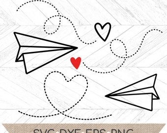 Download Paper Plane Svg Etsy