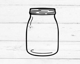 Download Mason jar svg | Etsy