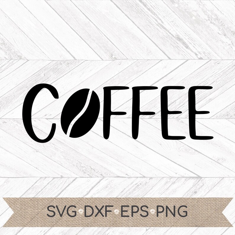 Coffee svg Coffee word svg cafe svg coffee Cricut cut Etsy
