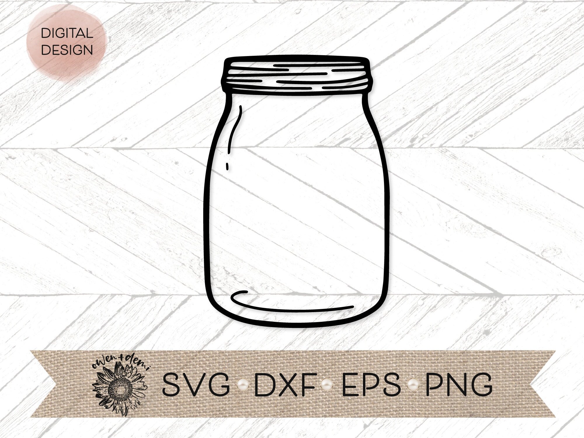 jar clip art black and white