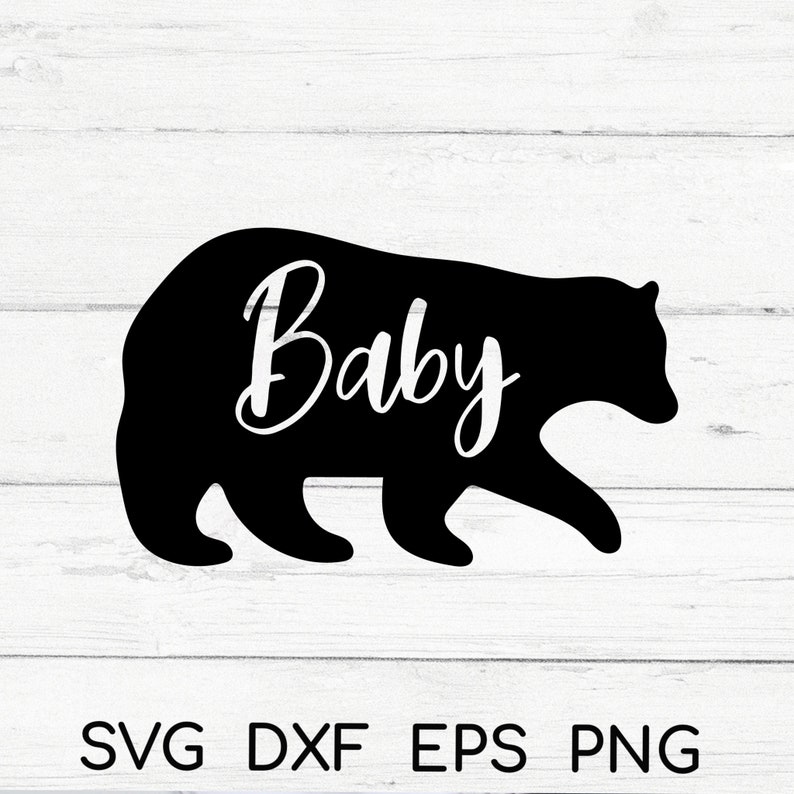 Download Baby Bear svg Baby Bear cricut cut file Baby Bear cut file ...