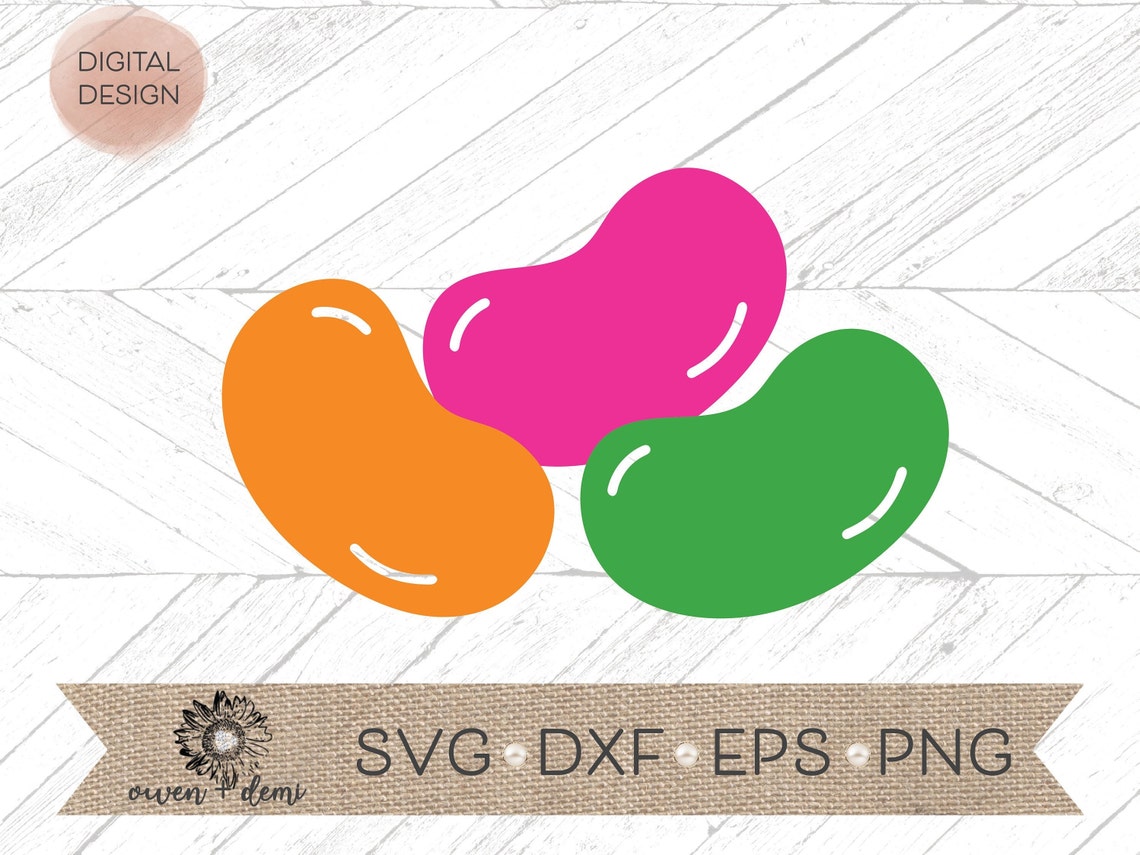 Jelly Beans SVG Jelly Bean Cluster SVG Jelly Bean Svg Etsy