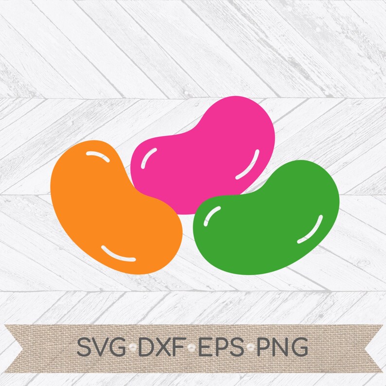 Jelly Beans SVG Jelly Bean Cluster SVG Jelly Bean svg Etsy