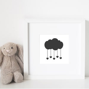 Cloud Svg Rain Cloud Svg Heart Cloud Svg Cloud Cricut Svg Cloud ...