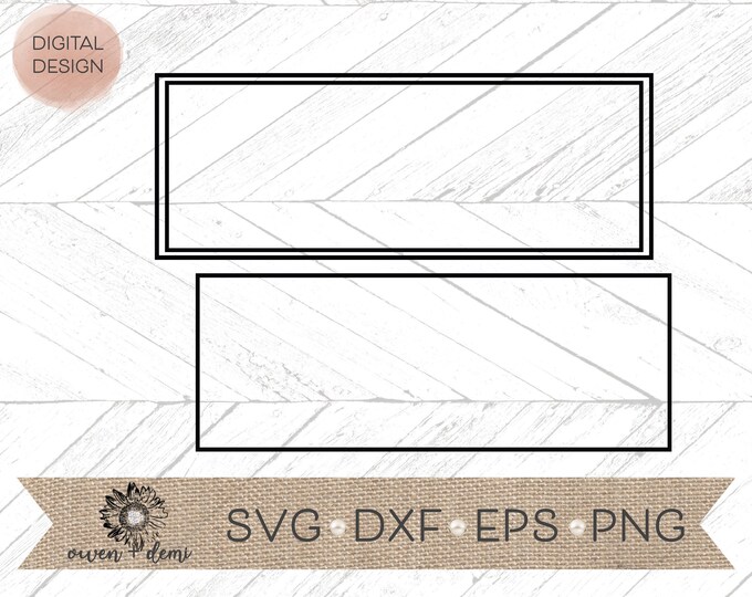 Rectangle Border Svg Rectangle Lined Frame Svg Sign Border Svg ...