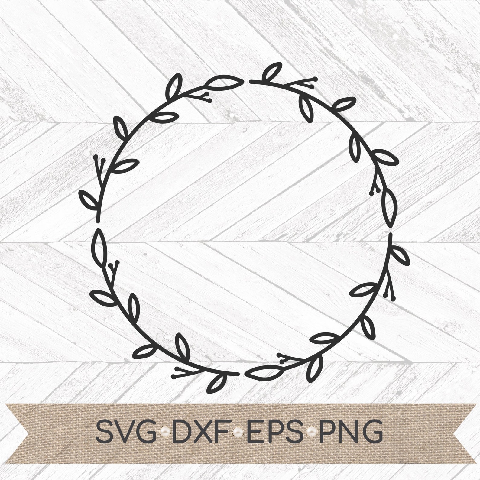 Vine Wreath Svg
