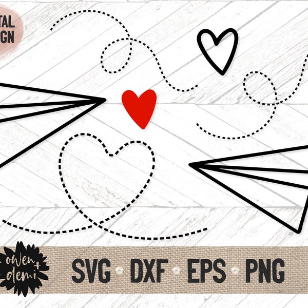 Papierflieger svg - Bundle svg - Papierflieger Cricut Datei - Papierflieger Silhouette Plotterdatei - Flugzeug Clip Art