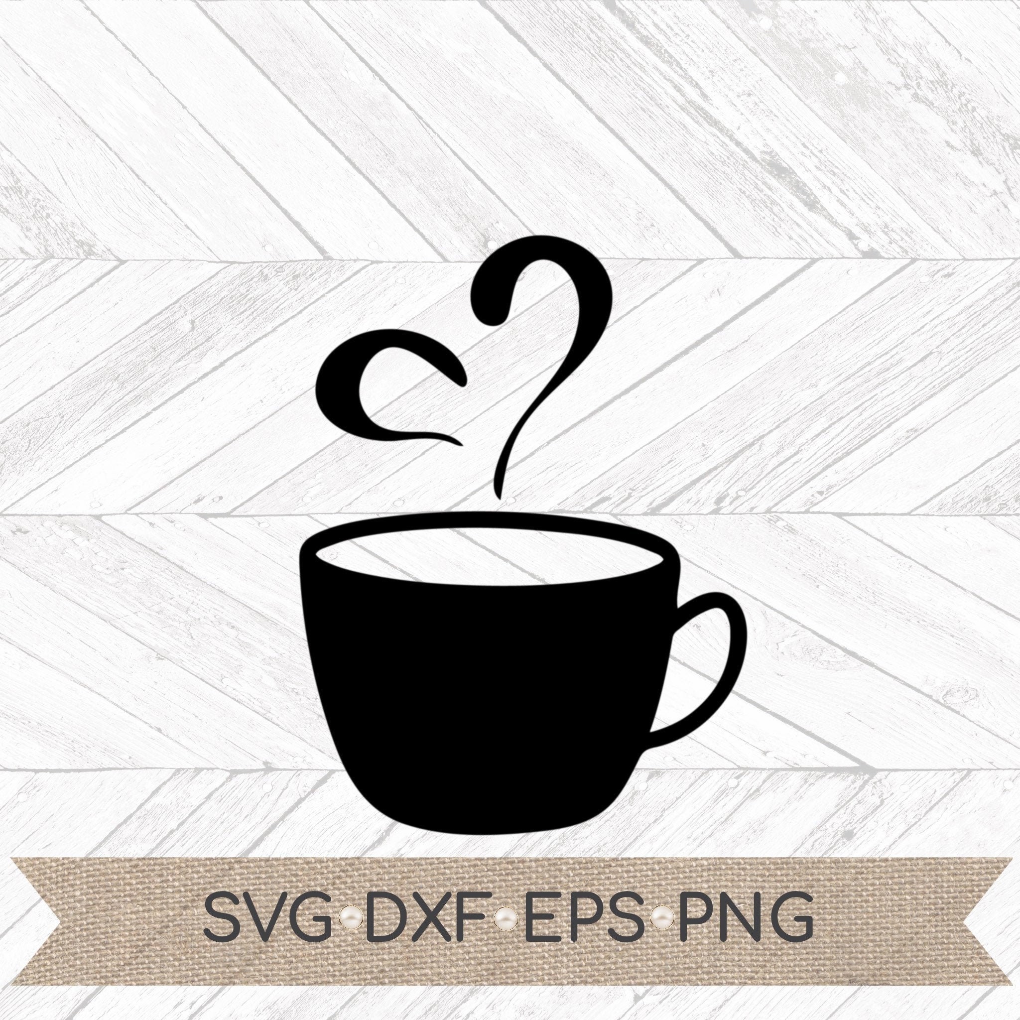 Download Mug svg Mug with heart steam svg Coffee svg coffee svg | Etsy
