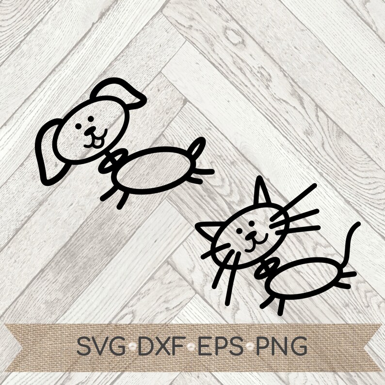 Download Stick Figure Family svg Stick Family svg dxf png eps | Etsy