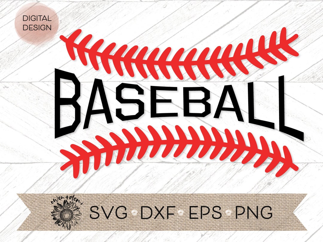 Baseball Svg Baseball Cut File Baseball Word Svg Baseball Clip Art Etsy