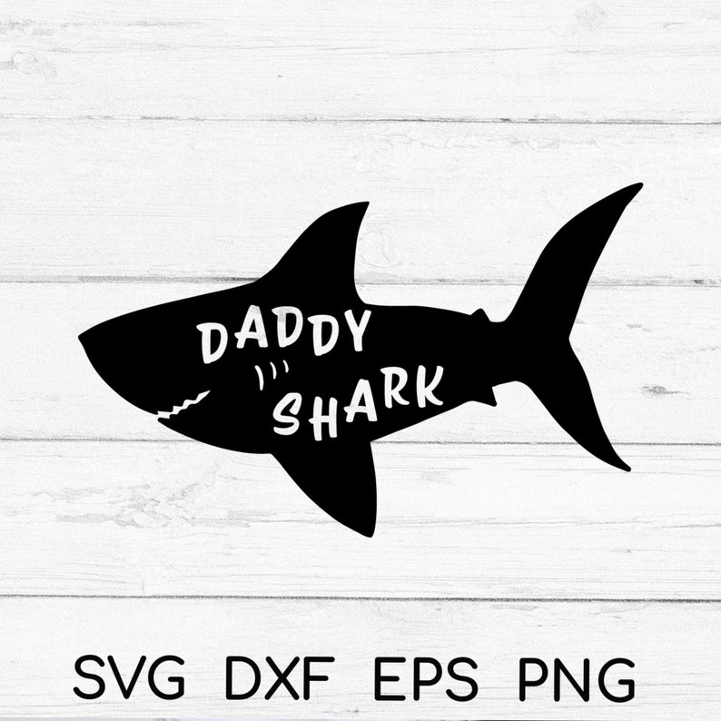 Download Shark family svg shark cricut cut file shark Silhouette | Etsy