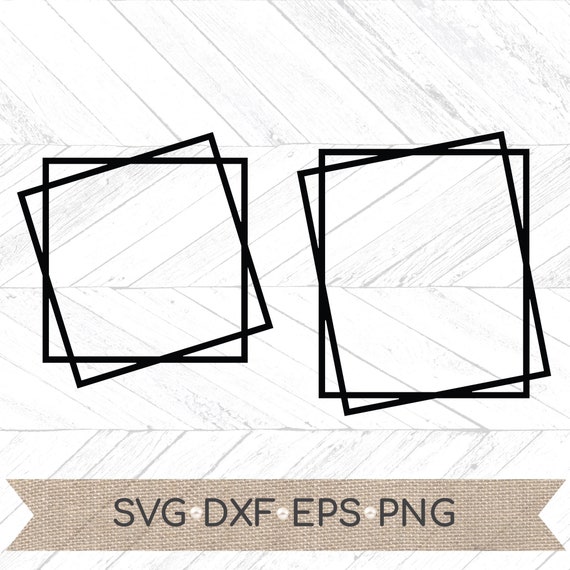 Download Square Frame svg Rectangle frame svg square svg | Etsy