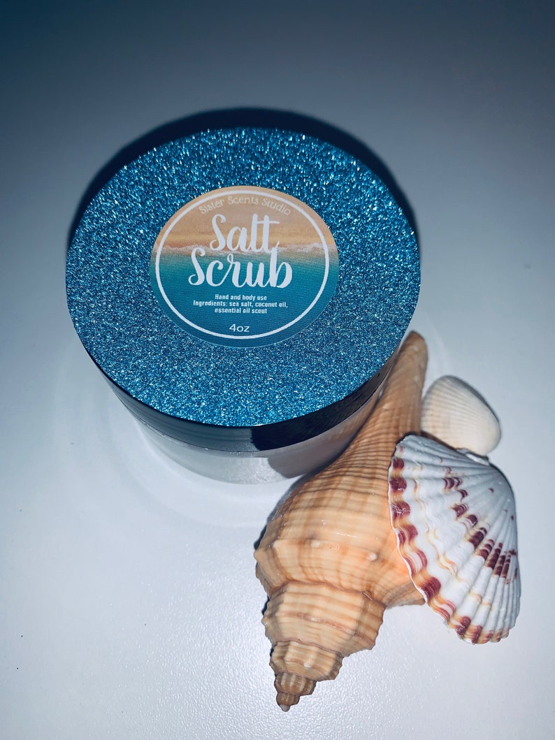 Sea Salt Hand Scrub Etsy