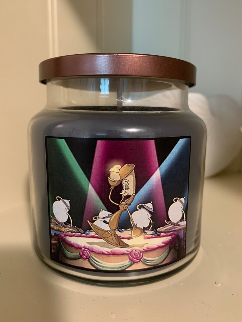 Belle Candle Be Our Guest Disney Princess Etsy