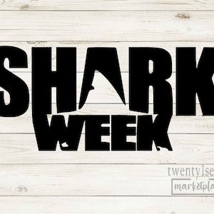 Shark Week SVG, Funny Quote for Period Bag, Funny Shark Week T Shirt Design, Digital Download
