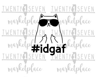 Download Funny Cat Svg Etsy PSD Mockup Templates