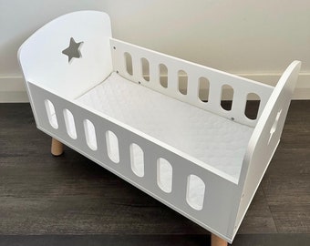 Target Dolls Mattress Bedding - cot mattress, doll bed, doll mattress, Target wooden doll cot