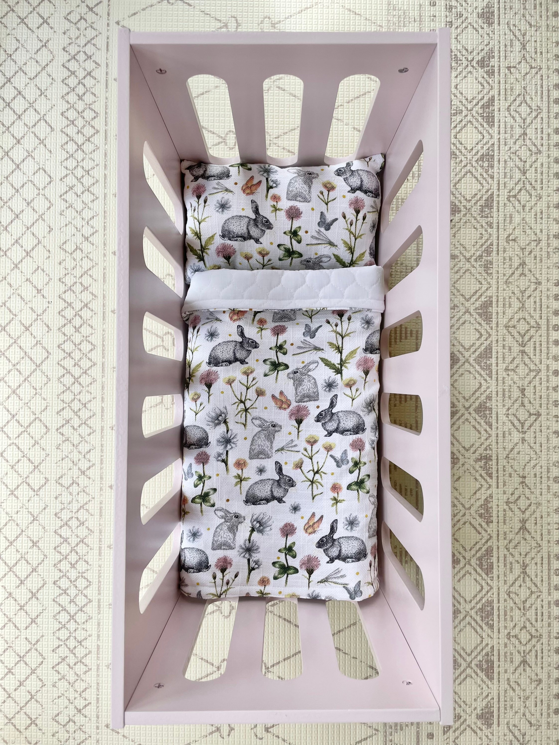 Easter Dolls Bedding Bed Cot Quilt Kmart Doll Cot Doll Etsy