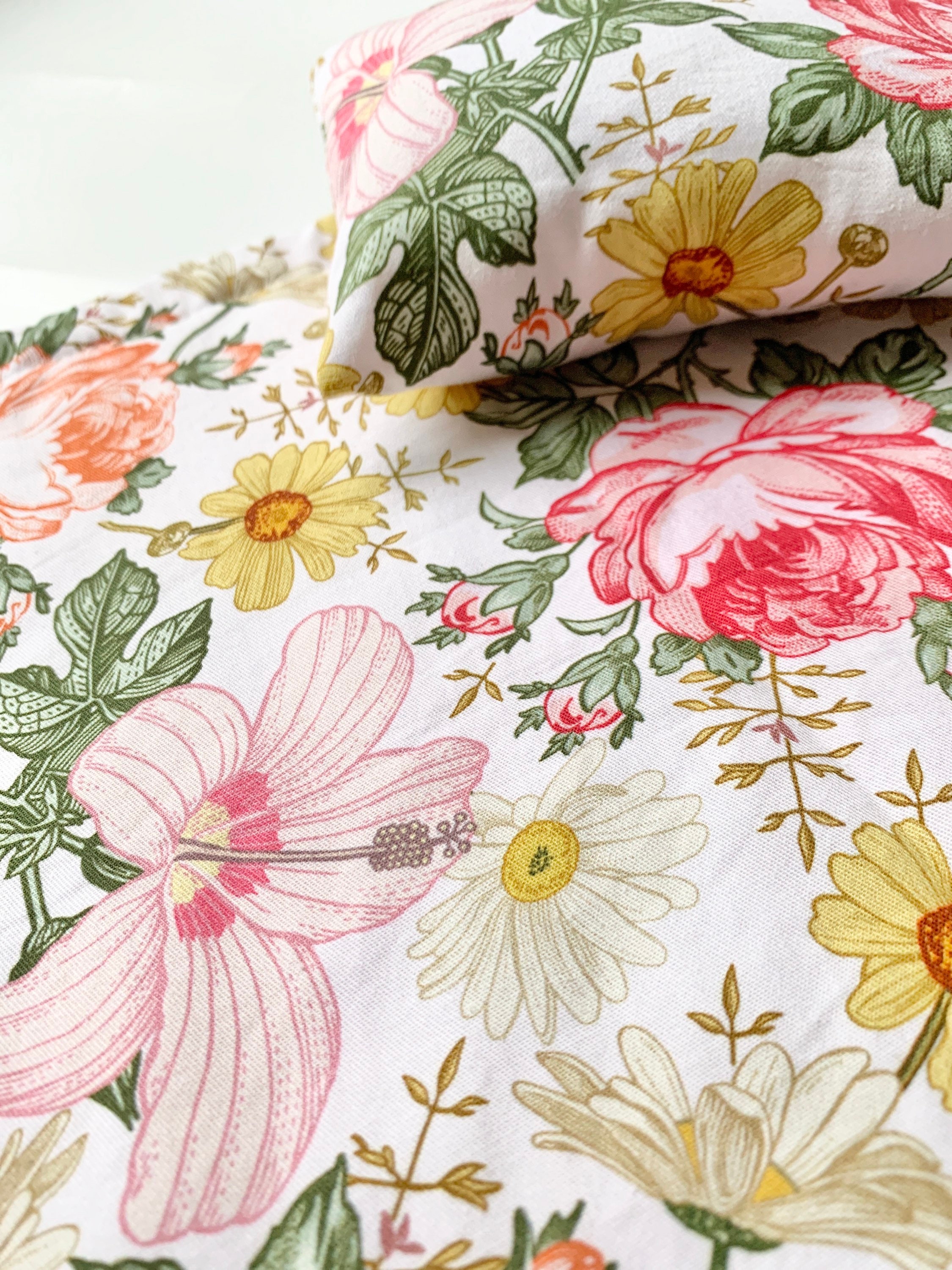 Dolls Bedding Peony daisy bed cot quilt Kmart planter hack Etsy