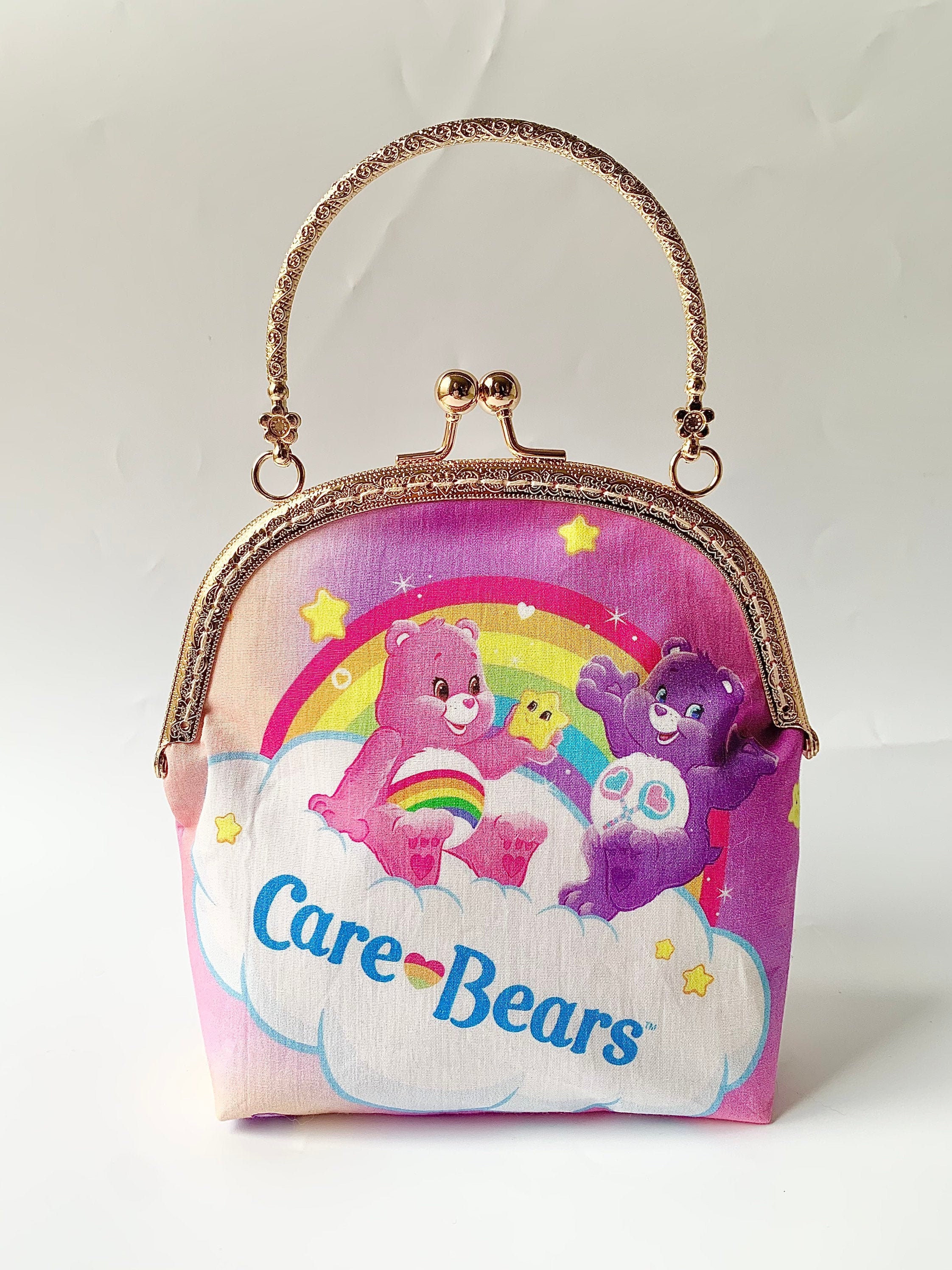 Care Bear Purse pink bag Toddler Purse Cross body Hand | Etsy