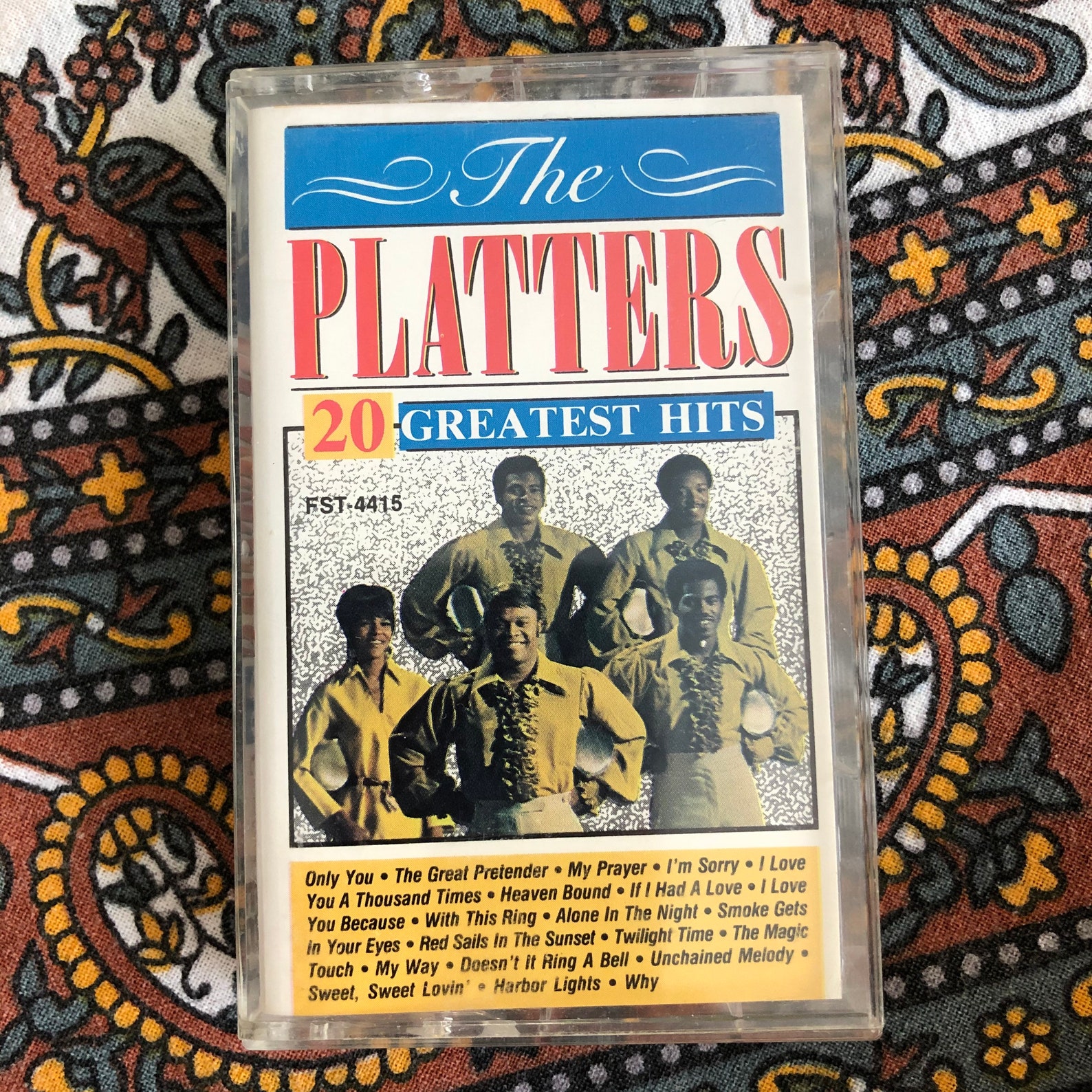 1950s recording The Platters Greatest Hits Classic LP 1990 Etsy