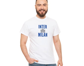 Inter Mailand FC T-Shirt, Doumo Design, Fußballfan-T-Shirt