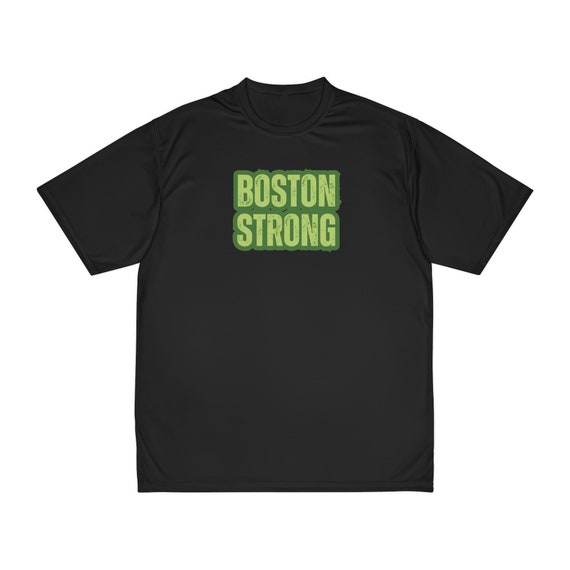 Boston Strong Performance T shirt Boston Marathon Running T shirt Etsy