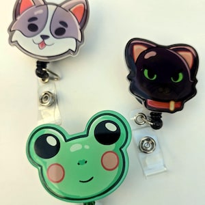 Animal Badge Reels