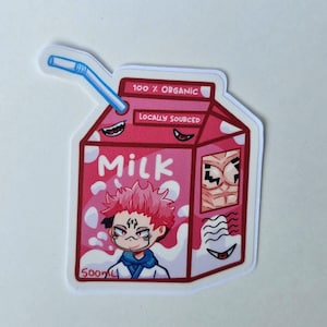 Disgraceful One Milk Carton Sticker