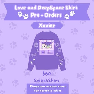 Pre- Order Love and Deep Space Cat Sweatshirt