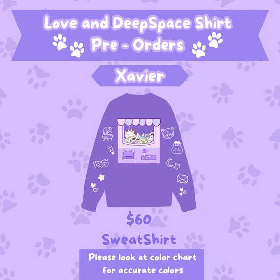 Pre- Order Love and Deep Space Cat Sweatshirt