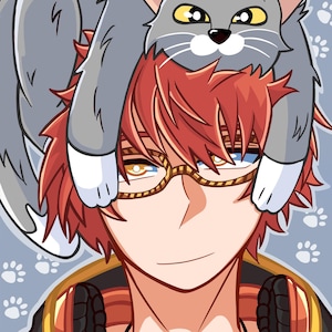 707 Cat Print