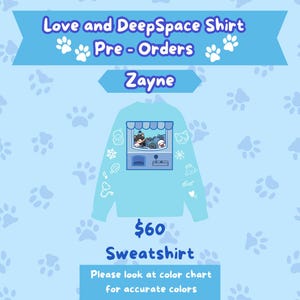Pre- Order Love and Deep Space Cat Sweatshirt bild 3