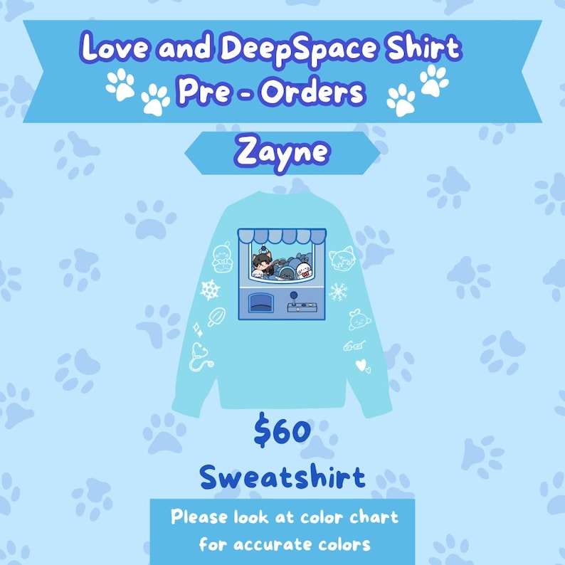 Pre- Order Love and Deep Space Cat Sweatshirt bild 3