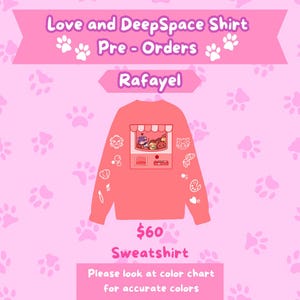 Pre- Order Love and Deep Space Cat Sweatshirt bild 2