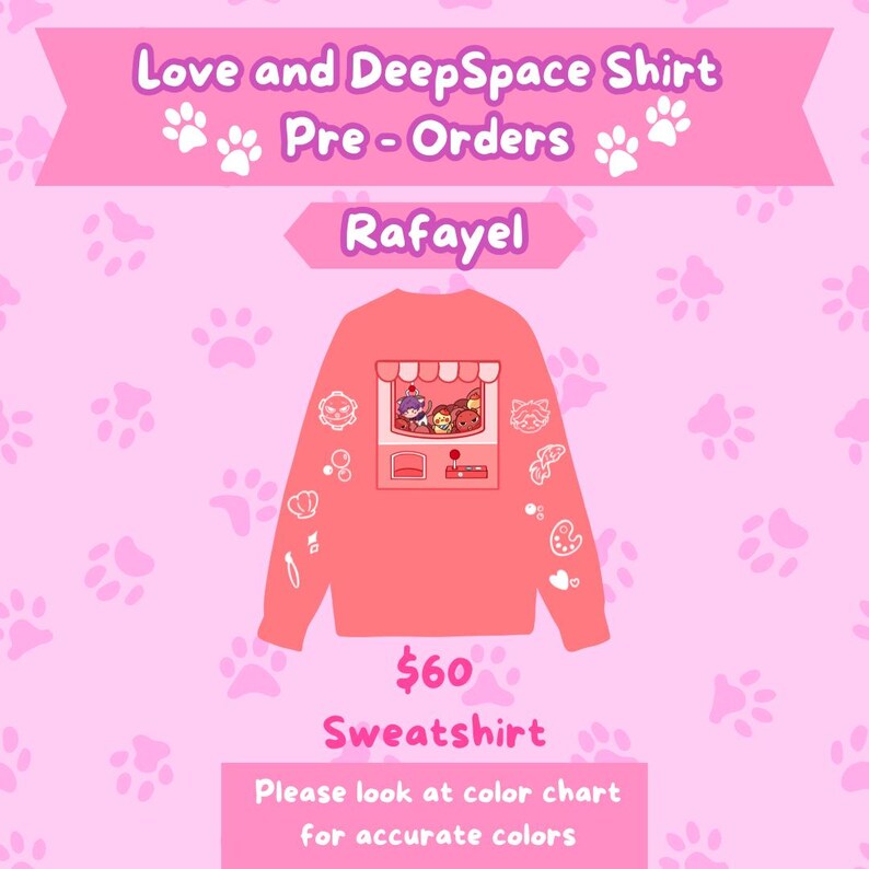 Pre- Order Love and Deep Space Cat Sweatshirt bild 2