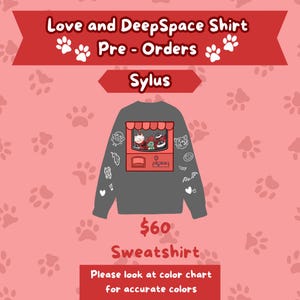 Pre- Order Love and Deep Space Cat Sweatshirt bild 4