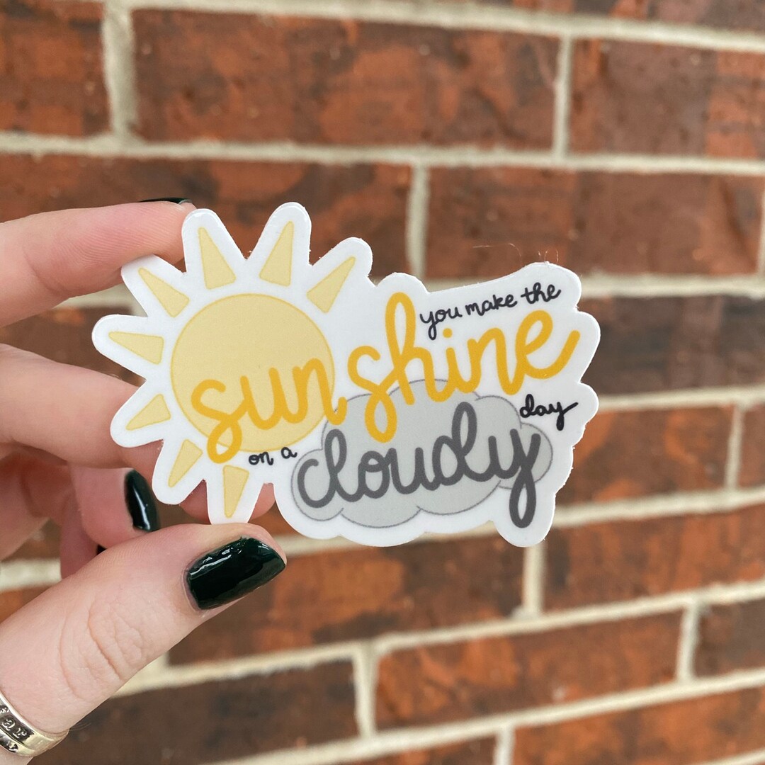 Sunshine Sticker Studio Sunshine Sticker - Etsy