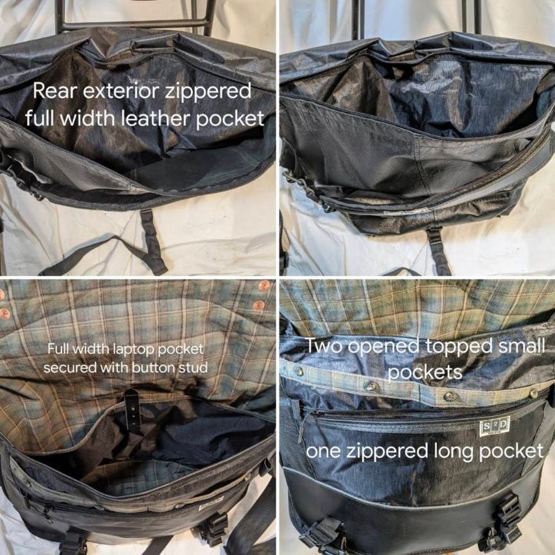 dyneema messenger bolsa