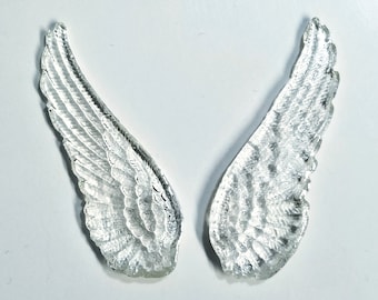 12 Crystal Angel Wings cake topper for Wedding cakes, Engagement cakes, Birthday cakes, Communion cakes, Angel themed special occasion cakes