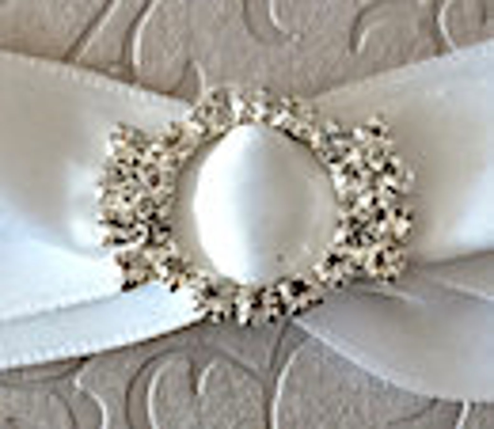 Stellar Rhinestone Buckle Slides in Gold main image 0