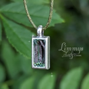 Forest necklace, small forest, fantasy jewelry, magic forest, mini necklace pendant, nature jewelry, unique