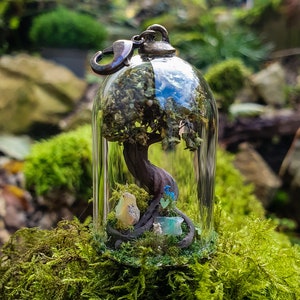 Soul tree, opals, tree sculpture, unique