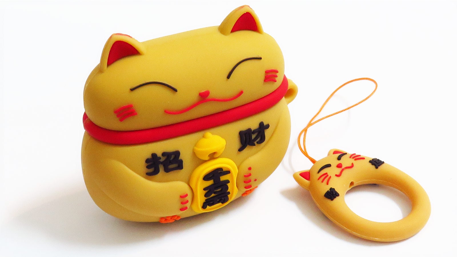 Fun Lucky Cat Novelty Airpod Pro Silicon Protective Case Fun Lucky Cat Novelty Airpod Pro Silicon Protective Case