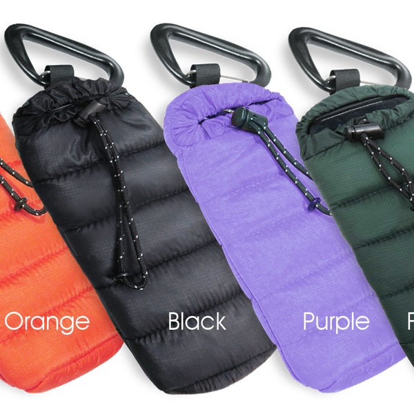 Hand Made Cosy Sleeping Bag Pouch for Mobile Phones (Fit All Mobile Phones with Sizes Equivalent or Less than iPhone 15 Max) in 4 Colours